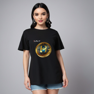 ILXLY x Herum Coin Women's Supima T-Shirt - Black