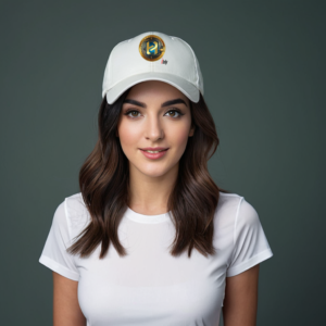 ILXLY x Herum Coin Unisex Baseball Cap - White (Standard)